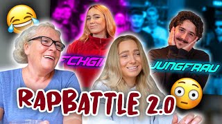 meine mutter reagiert auf mein Rapbattle😂!| CARAMELLA