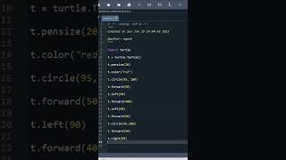 Python Turtle Art: Alphabet B Tutorial for Beginners #python