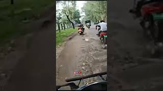 The phone went into the water on the bike|🤣🤣#বাইক #baik #status #real #funny #funnyvideo #baikstyles