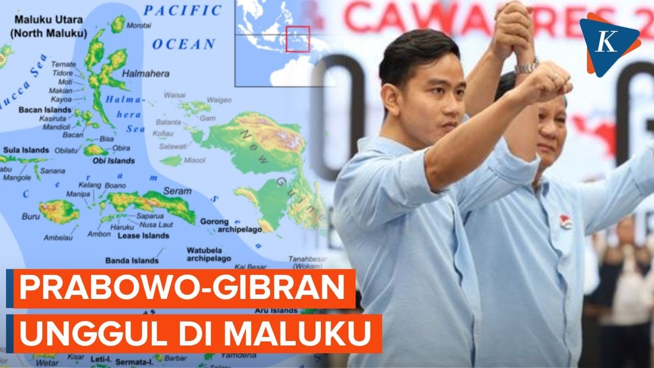 Rekapitulasi KPU: Prabowo-Gibran Unggul Di Maluku, Disusul Anies ...