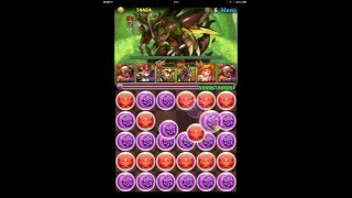 【パズドラ】地の蟲龍 地獄級 高速周回 (赤おでんPT)【puzzle\u0026dragons 】