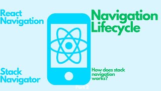 Working behind Stack Navigation | React Navigation | Navigation Lifecycle