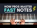 The Quickest Method to Learn Fast Notes