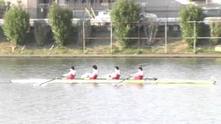 【ボート】第61回お花見レガッタ 140 M4+ FINALA 61st Ohanami Regatta