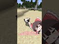 可愛いバニラ美少女に変えるリソースパック「minecraft リソースパック紹介」 shorts