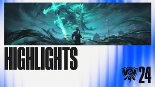 Highlights | DK vs. FLY - Game 1 | 2024 Worlds | Swiss Stage