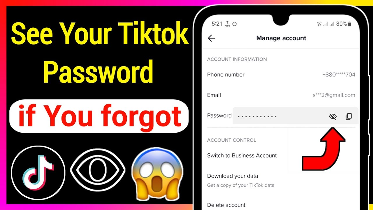 How To See Your TikTok Password If You Forgot It (2022) | How To See ...