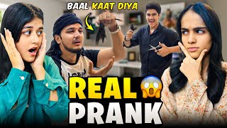 ALI K BAAL KAT DIYA // REAL PRANK ON ALI