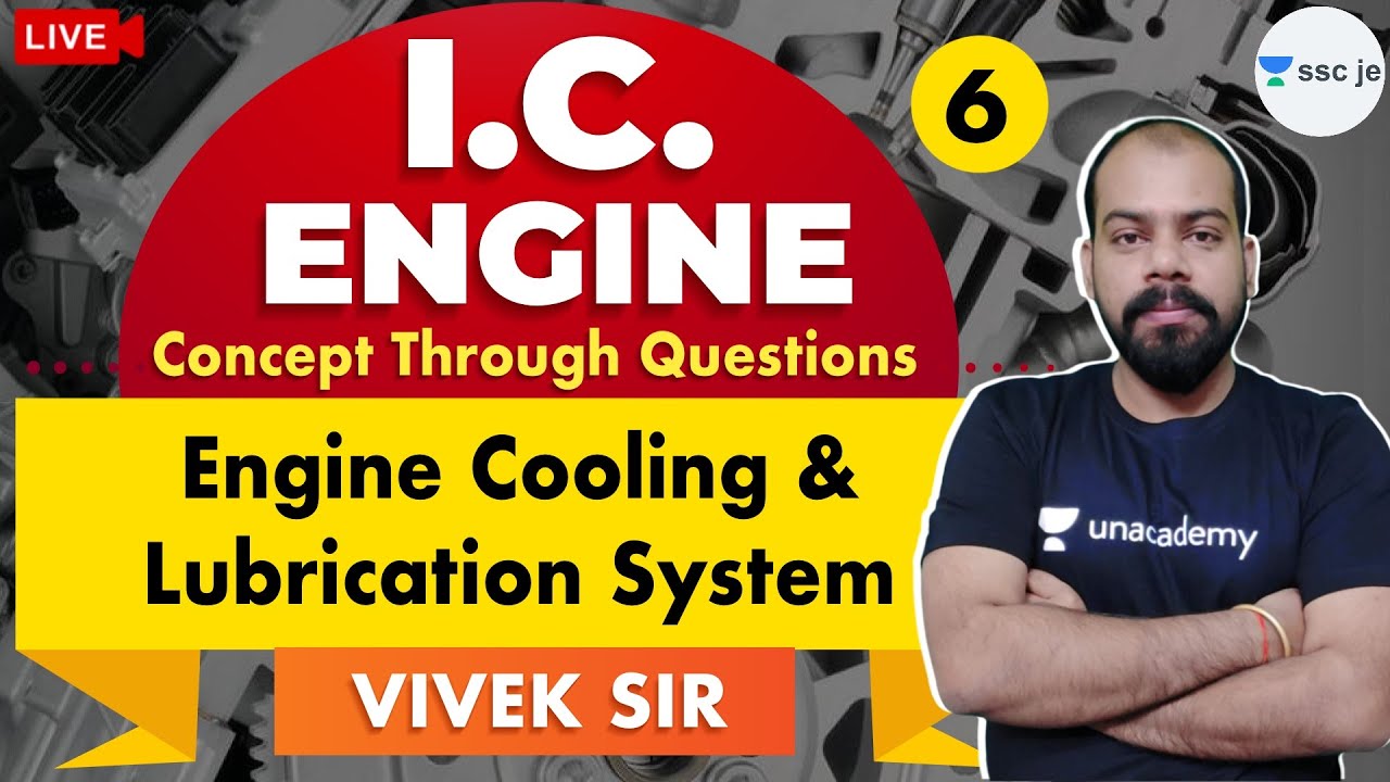 Engine Cooling And Lubrication System | Lec 6 | Concept Through ...