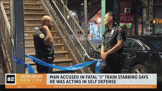 Suspect in deadly subway stabbing says it was self defense