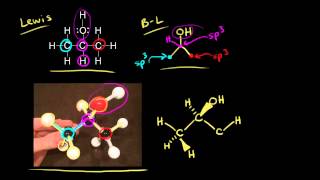 Three-dimensional bond-line structures | Structure and bonding | Organic chemistry | Khan Academy