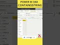 Contains String Dax Power BI