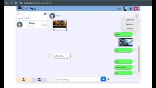 Simple Realtime Chat App Java Project using Spring boot, Spring Data Jpa, Thymeleaf | Java Project