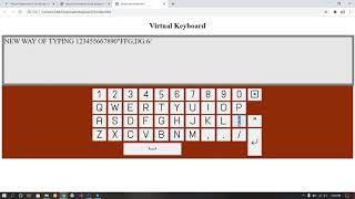 Virtual Keyboard In JavaScript With Source Code | Source Code & Projects