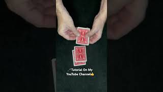 Magic Card Trick - Color Changing Aces #magic #tutorial #shorts