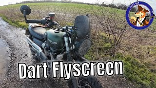 Dart Piranha S3 Flyscreen | Triumph Scrambler 900