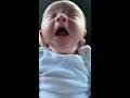 newborn baby has sneezing fit viralhog