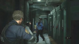 バイオハザード RE:2 ゾンビにショットガンを撃ってみた！【Resident Evil 2 Remake】