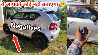 7 Serious Negatives Of Maruti Ignis 2023