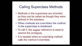 Intermediate Java Programming - Inheritance and Polymorphism Part 2