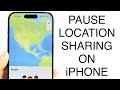 How To Pause Location On Find My iPhone! (2023)