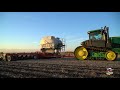 strip tilling a field near gibson city illinois