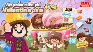 PLAY TOGETHER VNG | TỔNG HỢP VẬT PHẨM MIỄN PHÍ SỰ KIỆN VALENTINE 2025 BẢN CẬP NHẬT PLAY TOGETHER MỚI