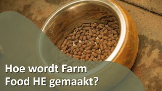 Hoe wordt Farm Food Hondenvoeding gemaakt? 2015: Archief beelden.