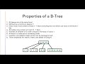 CS014 Week 6 - B Trees