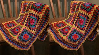 Top Trending free Crochet blanket patterns/ Granny Square Crochet Blanket trends in 2025