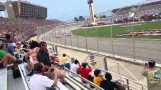 2013 Advocare 500 warmup lap