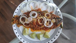 വാഴയില ഇല്ലെങ്കിലും ഇനി മീൻ പൊള്ളിക്കാം/Meen Pollichathu Without Banana Leaf| Baked Fish Masala