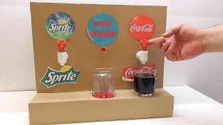 How to Make Coca Cola Soda Fountain Machine with WASH Cup