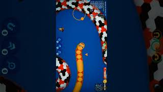 🐍 Worms Zone magic tiny snake kill giant slither snake kill nonstop epic moments #shorts #wormszone