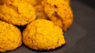 Healthy Vegetarian Pumpkin Patties Recipe Easy