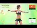 top 10 exercises to flatten your belly and slim your waist