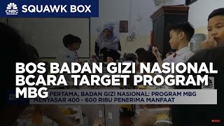 Buka-Bukaan Bos Badan Gizi Nasional Soal Target Program MBG