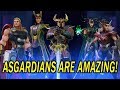 Asgardians Are Amazing - Defensive Gods - Blitz Kings - MARVEL Strike Force - MSF