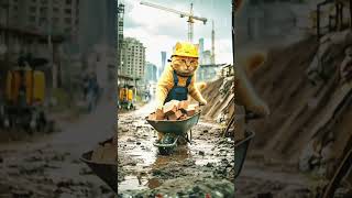 Cat working \u0026 eating। বিড়ালের কাজ।#funny #shortvideo #funnyvideo