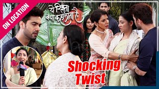 Yeh Rishta Kya kehlata Hai | On Location |Vidya के हाथों गिरी आरती,Armaan ने दिया वचन,Abhira से बदला