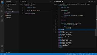 VS Code Workflow Fortran programming