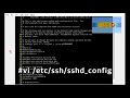 후티와 떠나는 서버 여행 7장. ssh서버 구축 및 설정 openssh