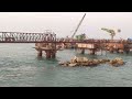 updation 34 new pamban bridge construction work updation