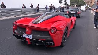 Ferrari LaFerrari - Amazing Accelerations in Monaco!