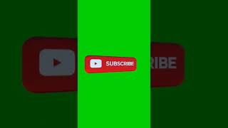 Green Screen Animated Subscribe Button || Free Download For YouTube | Green Screen Effects