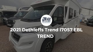 ** SOLD **2021 Dethleffs Trend I7057 EBL TREND