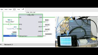 PTO Pulse Train Output and HSC high speed counter PLC siemens S71200