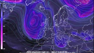Full GFS run: Pressure @ 2PVU
