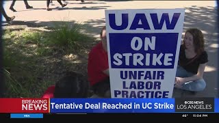UC system reaches tentative deal with academic workers