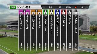 シンザン記念2020 展開シミュレーション